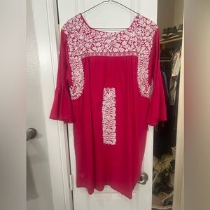 J. Marie 3/4 sleeve dress. New with tags. Size Small.